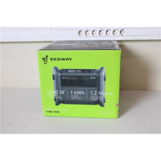SALE OUT. Segway Portable Power Station Cube 1000, Segway Portable Power Station Cube 1000 Segway UNPACKED, DAMAGED PACKAGING, SCRATCHED