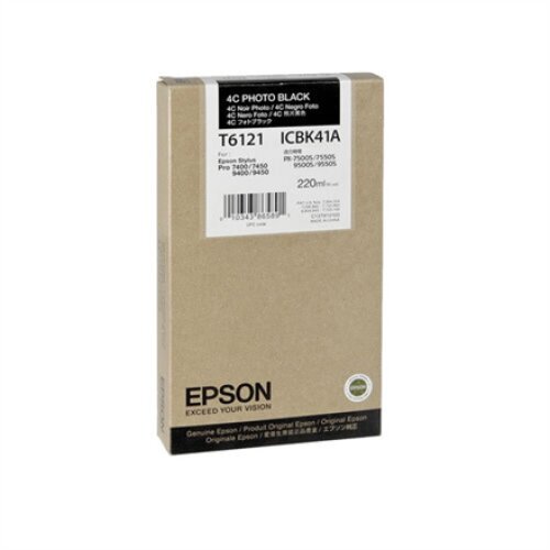 Epson T612100 , Ink cartrige , Photo Black