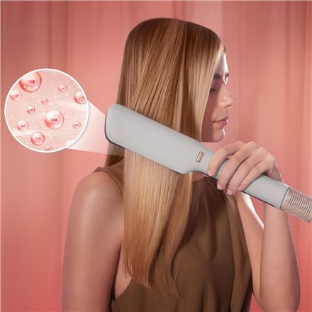 Cecotec Hair Straightener , Air Lisse Champagne , Ceramic heating system , Ionic function , Temperature (max) 230 °C , Temperature (min) 100 °C , Number of heating levels 3 , 1600 W , Champagne