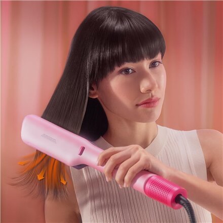 Cecotec Hair Straightener , Air Lisse Champagne , Ceramic heating system , Ionic function , Temperature (max) 230 °C , Temperature (min) 100 °C , Number of heating levels 3 , 1600 W , Champagne