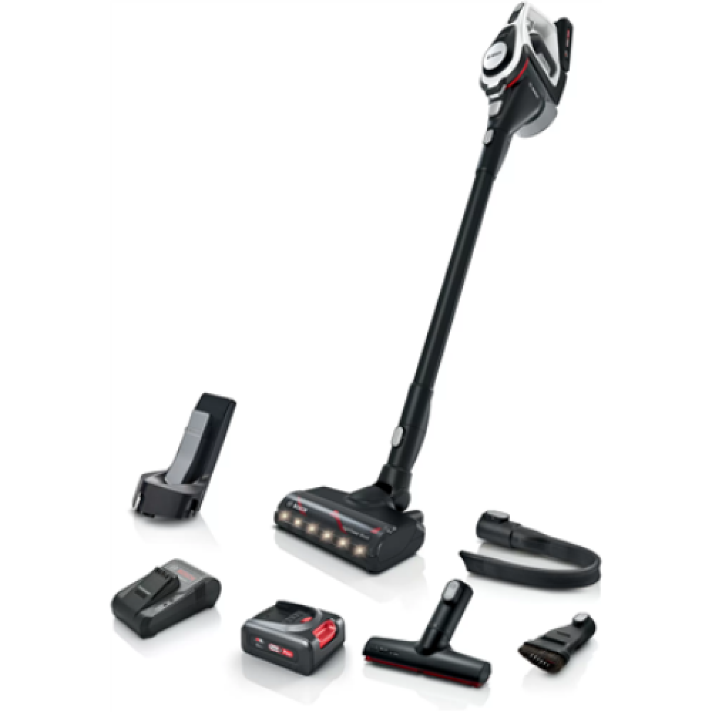 Bosch , Vacuum cleaner , BSS8224 Unlimited Gen2 , Handstick 2in1 , Handstick 2in1 , 18 V , Operating time (max) 65 min , Aluminium