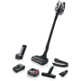 Bosch , Vacuum cleaner , BSS8224 Unlimited Gen2 , Handstick 2in1 , Handstick 2in1 , 18 V , Operating time (max) 65 min , Aluminium