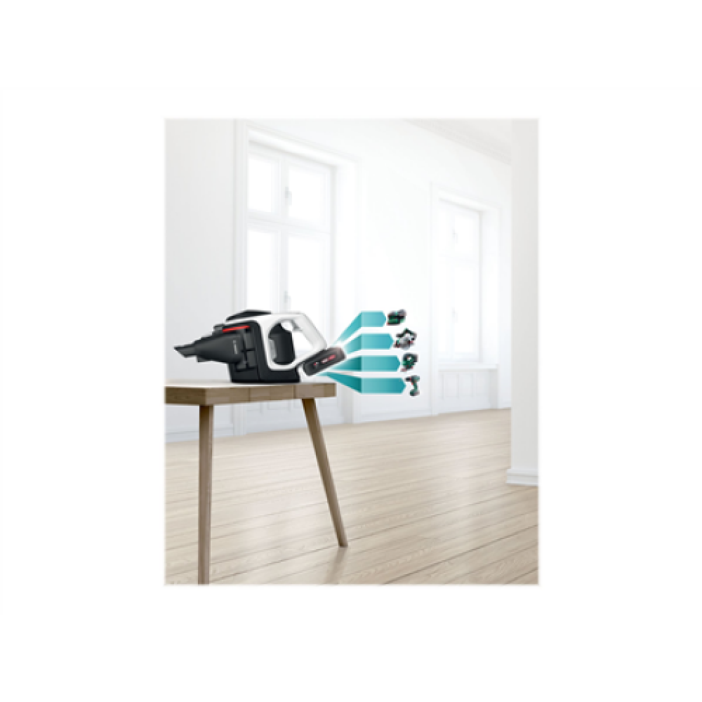 Bosch , Vacuum cleaner , BSS8224 Unlimited Gen2 , Handstick 2in1 , Handstick 2in1 , 18 V , Operating time (max) 65 min , Aluminium
