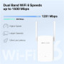 Mercusys AX1500 Wi-Fi 6 Range Extender , ME60X , 802.11ax , 1201 Mbit/s , Ethernet LAN (RJ-45) ports 1 , MU-MiMO No , no PoE , Antenna type 2xExternal