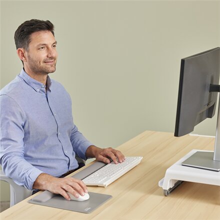 Fellowes , Breyta Keyboard Wrist Rest , Grey