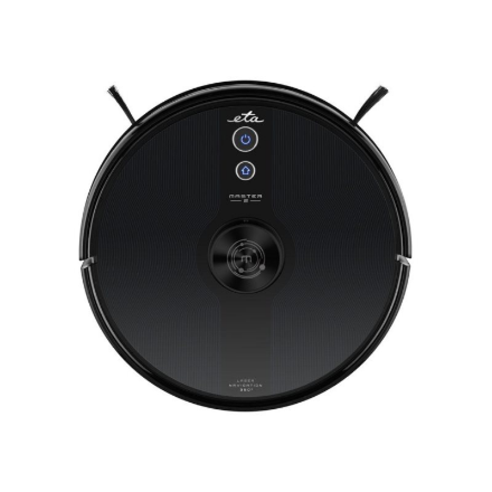 ETA , Robot Vacuum Cleaner , Master II ETA522990010 , Wet&Dry , Operating time (max) 230 min , Li-ion , 5200 mAh , Dust capacity 0.6 L , Black