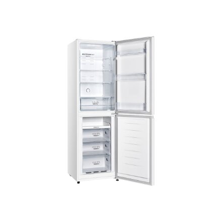 Gorenje Refrigerator , NRK418ECW4 , Energy efficiency class E , Free standing , Combi , Height 182.4 cm , No Frost system , Fridge net capacity 171 L , Freezer net capacity 85 L , 41 dB , White