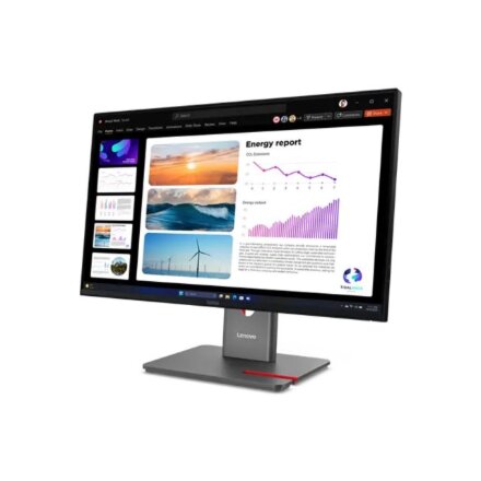 Lenovo , ThinkVision P24q-40 , 23.8 , IPS , 16:9 , 120 Hz , 4 ms , 2560 x 1440 pixels , 300 cd/m² , HDMI ports quantity 1 , Raven Black , Warranty 36 month(s)