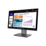 Lenovo , ThinkVision P24q-40 , 23.8 , IPS , 16:9 , 120 Hz , 4 ms , 2560 x 1440 pixels , 300 cd/m² , HDMI ports quantity 1 , Raven Black , Warranty 36 month(s)