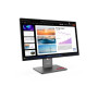 Lenovo , ThinkVision P24q-40 , 23.8 , IPS , 16:9 , 120 Hz , 4 ms , 2560 x 1440 pixels , 300 cd/m² , HDMI ports quantity 1 , Raven Black , Warranty 36 month(s)