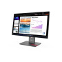 Lenovo , ThinkVision P24q-40 , 23.8 , IPS , 16:9 , 120 Hz , 4 ms , 2560 x 1440 pixels , 300 cd/m² , HDMI ports quantity 1 , Raven Black , Warranty 36 month(s)