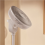 Duux , Fan , Whisper 2 , Stand Fan , White , Diameter 34 cm , Number of speeds 26 , Oscillation , 1.6-19 W , Remote control