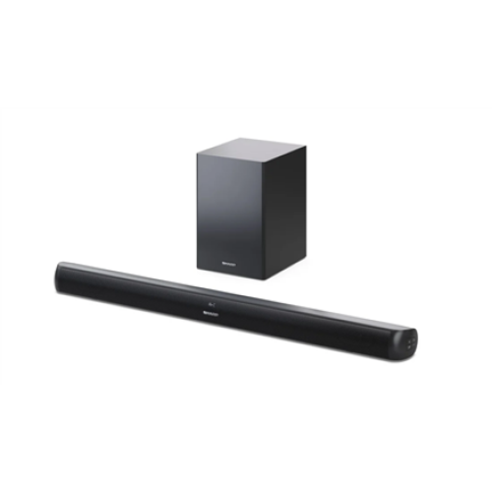 Sharp HT-SBW202 2.1 Soundbar with Wireless Subwoofer for TV above 40, HDMI ARC/CEC, Aux-in, Optical, Bluetooth, 92cm, Black , Sharp , TV SoundBar with Wireless Subwoofer , HT-SBW202 , Black , No , AUX in , Bluetooth , 200 W , Wireless connection