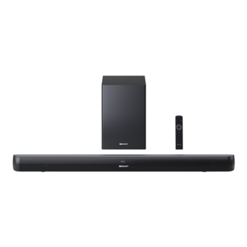 Sharp HT-SBW202 2.1 Soundbar with Wireless Subwoofer for TV above 40, HDMI ARC/CEC, Aux-in, Optical, Bluetooth, 92cm, Black , Sharp , TV SoundBar with Wireless Subwoofer , HT-SBW202 , Black , No , AUX in , Bluetooth , 200 W , Wireless connection
