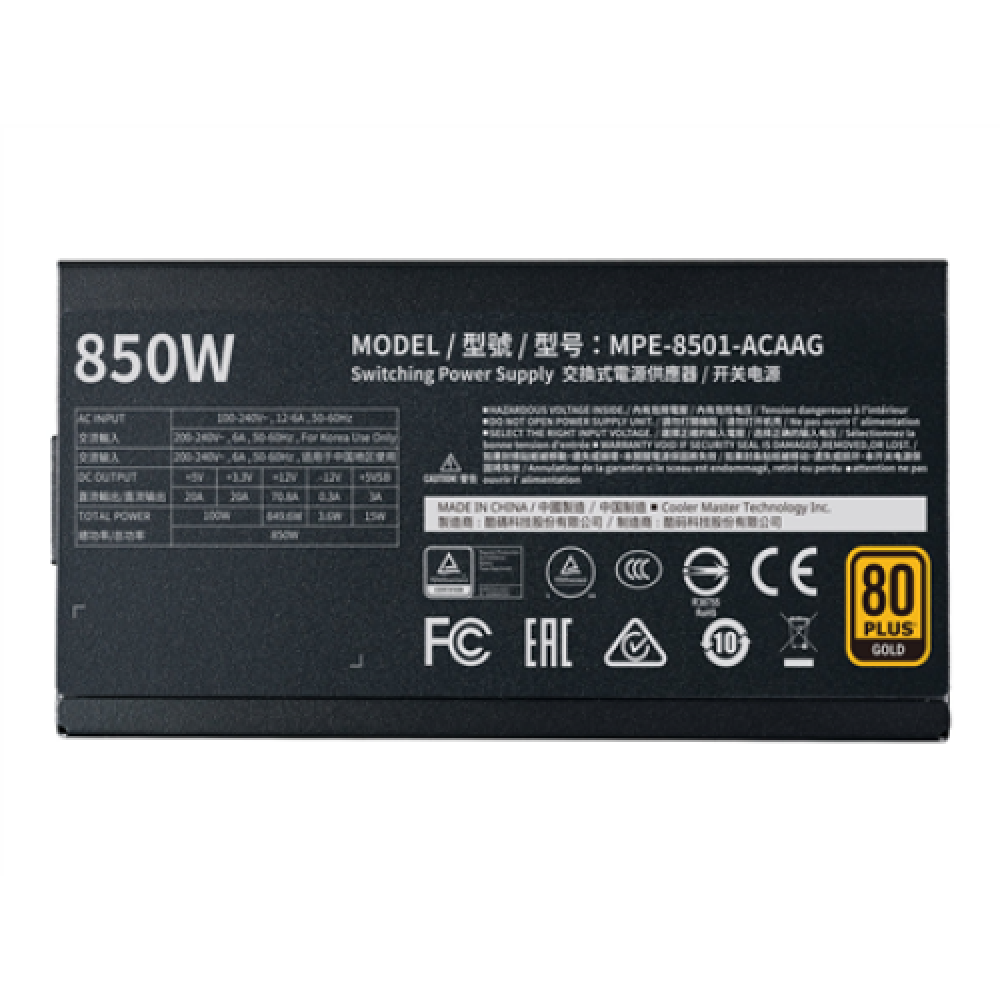 Cooler Master MPE-8501-AFAAG 850 W