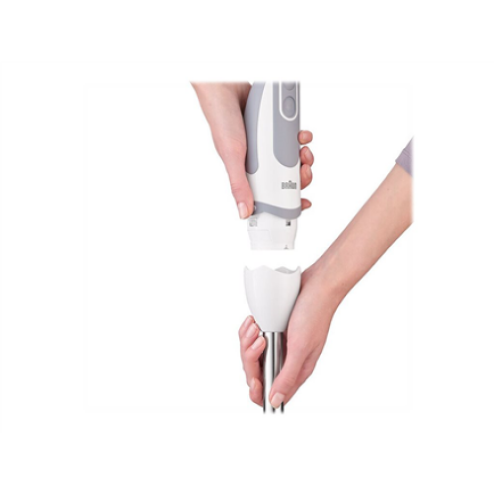 Braun , MultiQuick 5 Vario Hand Blender , MQ5245 , Hand Blender , 1000 W , Number of speeds 21 , Turbo mode , Chopper , Ice crushing , White/Grey