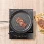 Caso , Table hob , TC 2400 ThermoControl , Number of burners/cooking zones 1 , Sensor touch , Black