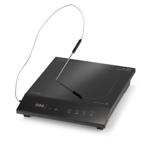 Caso , Table hob , TC 2400 ThermoControl , Number of burners/cooking zones 1 , Sensor touch , Black