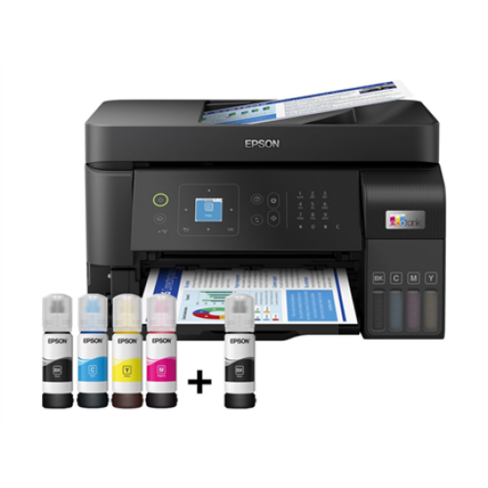 Epson Multifunctional printer , EcoTank L5590 , Inkjet , Colour , Inkjet Multifunctional Printer , A4 , Wi-Fi , Black