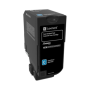 Lexmark Corporate , 74C2SCE , Laser Toner Cartridge , Cyan