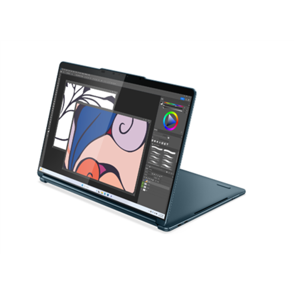 Lenovo Yoga Book 9 13IMU9 , Tidal Teal , 2x13.3 , OLED , Touchscreen , 2.8K , 2880 x 1800 pixels , Glossy , Intel Core U7 , 155U , 32 GB , Soldered LPDDR5x , SSD 1000 GB , Intel Graphics , Windows 11 Pro , 802.11ax , Bluetooth version 5.3 , Keyboard langu