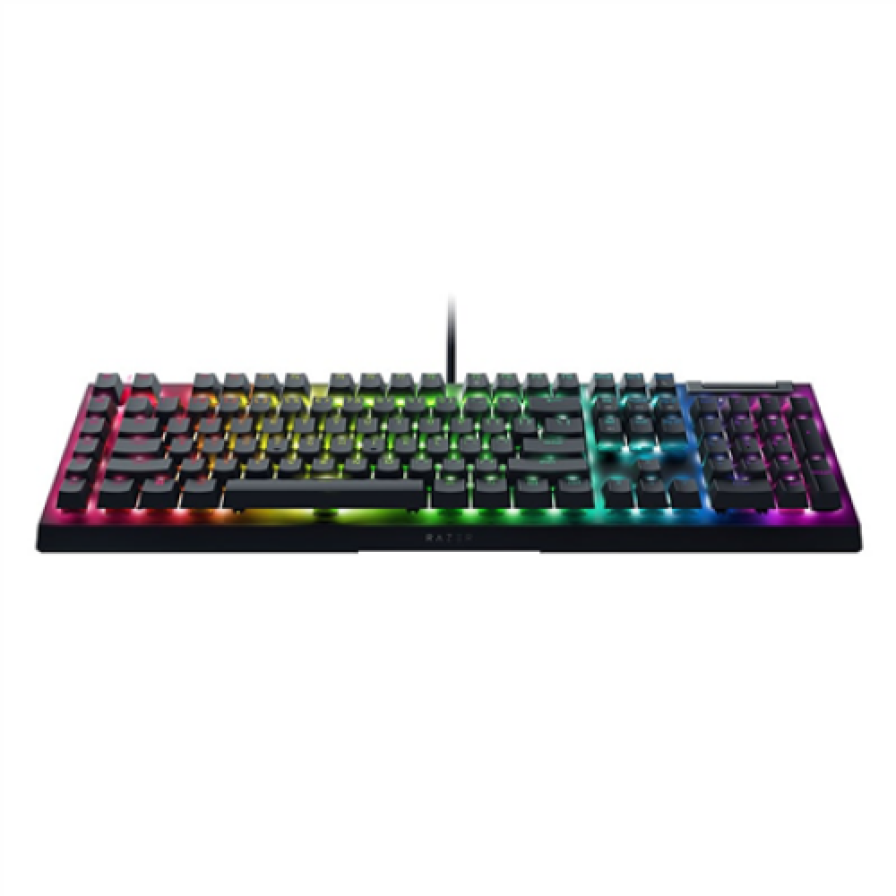 Razer , Mechanical Gaming Keyboard , BlackWidow V4 X , Mechanical Gaming Keyboard , Wired , US , Black , Yellow Mechanical Switches (Linear)