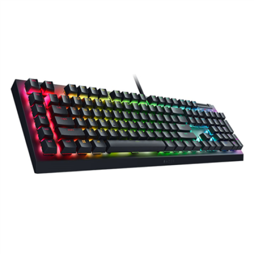 Razer , Mechanical Gaming Keyboard , BlackWidow V4 X , Mechanical Gaming Keyboard , Wired , US , Black , Yellow Mechanical Switches (Linear)