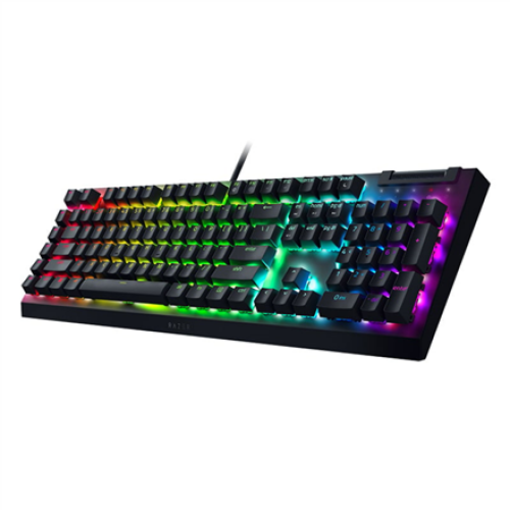 Razer , Mechanical Gaming Keyboard , BlackWidow V4 X , Mechanical Gaming Keyboard , Wired , US , Black , Yellow Mechanical Switches (Linear)