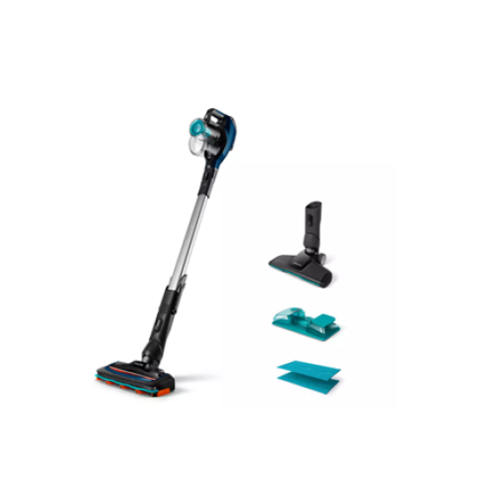 Philips , Vacuum Cleaner , SpeedPro Aqua FC6718/01 , Cordless operating , Handstick , N/A W , 18 V , Operating time (max) 40 min , Blue/Black