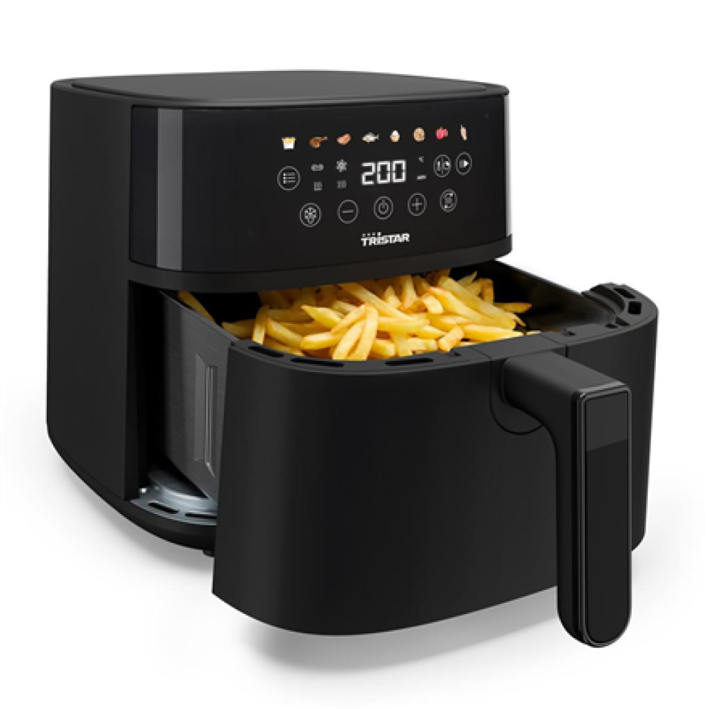 Tristar Digital Airfryer , FR-9060 , Power 1700 W , Capacity 6 L , Black , Hot air technology