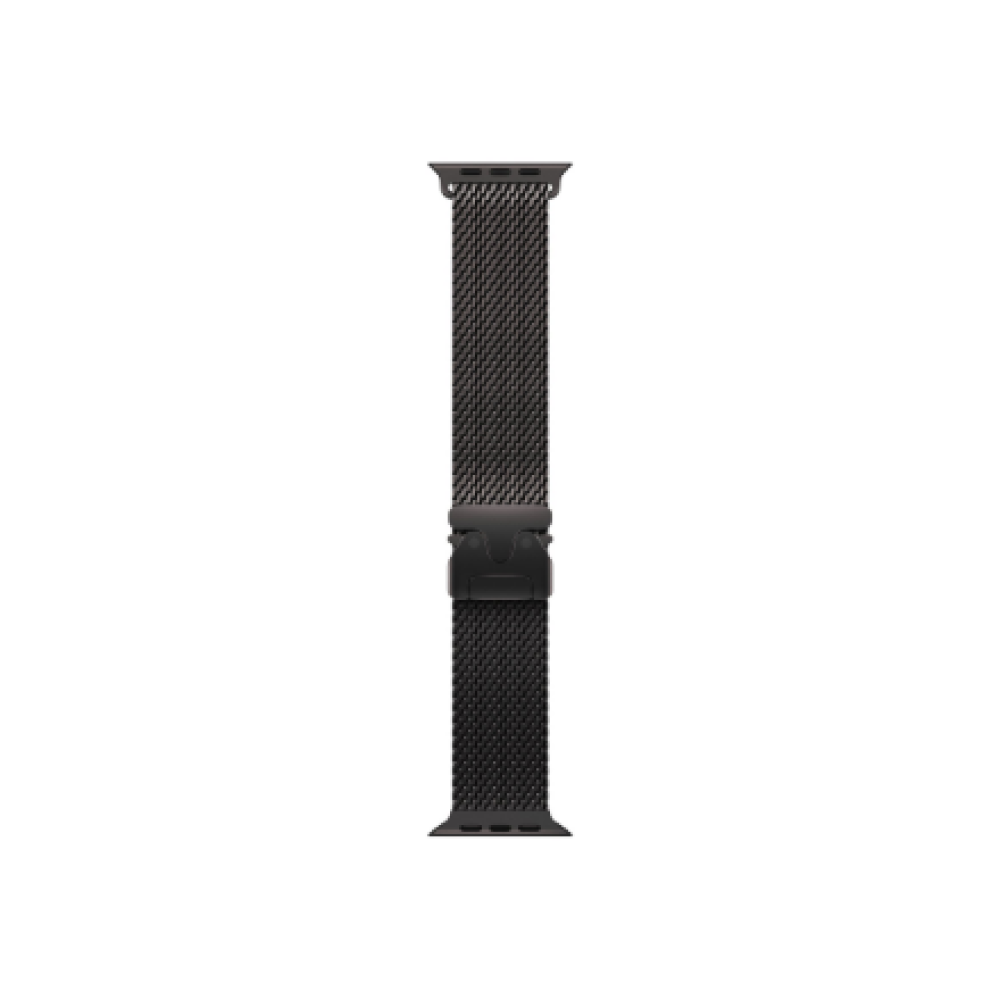 Apple 49mm Black Titanium Milanese Loop - Large