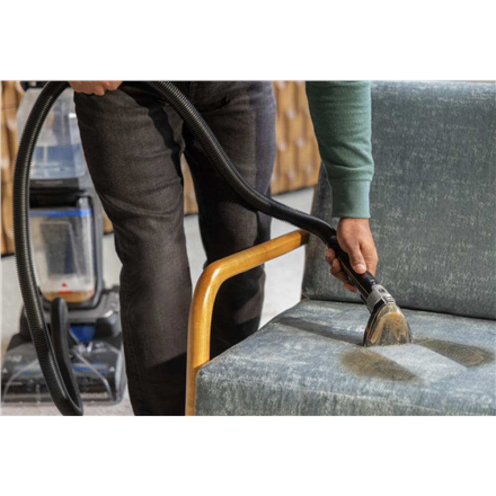 Bissell Carpet Cleaner , PowerWash Hydrosteam , Corded operating , Washing function , 1400 W , Black/Cobalt Blue