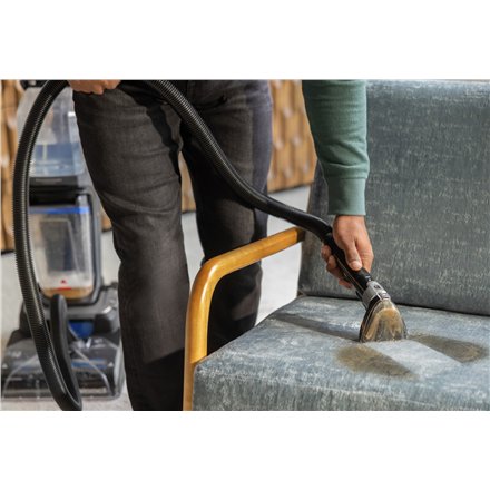 Bissell Carpet Cleaner , PowerWash Hydrosteam , Corded operating , Washing function , 1400 W , Black/Cobalt Blue