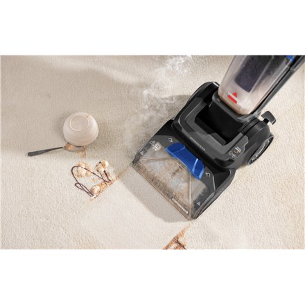 Bissell Carpet Cleaner , PowerWash Hydrosteam , Corded operating , Washing function , 1400 W , Black/Cobalt Blue