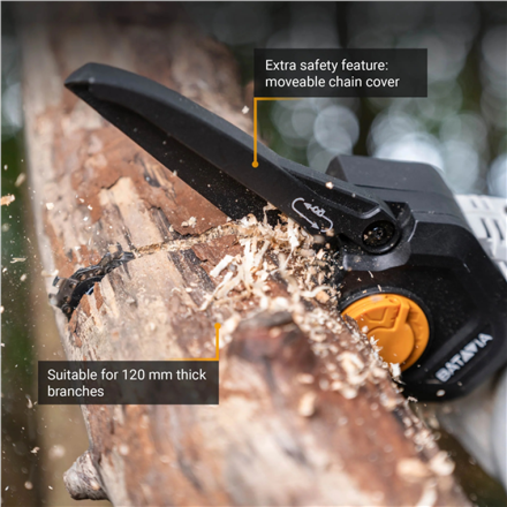 Batavia B.V. 18V Nexxsaw Cordless One-Hand Chainsaw 6 V3 - Without Battery and Charger , Chainsaw