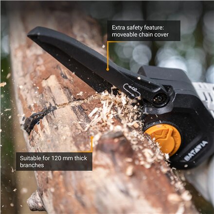 Batavia B.V. , Chainsaw , Nexxsaw Cordless One-Hand 6 V3, Without battery and charger - 18V
