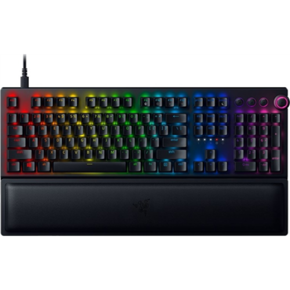 Razer BlackWidow V3 Pro Mechanical Gaming Keyboard, RGB LED light, US, Black, Wireless/Wired