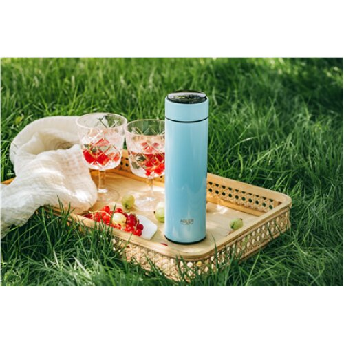 Adler , Thermal Flask , AD 4506bl , Material Stainless steel/Silicone , Blue