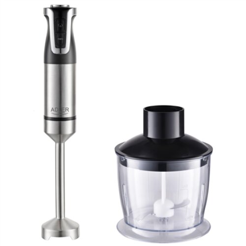 Adler , AD 4627 , Hand Blender Set , 1800 W , Number of speeds 20 , Turbo mode , Chopper , Stainless Steel/Black