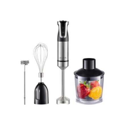 Adler , AD 4627 , Hand Blender Set , 1800 W , Number of speeds 20 , Turbo mode , Chopper , Stainless Steel/Black
