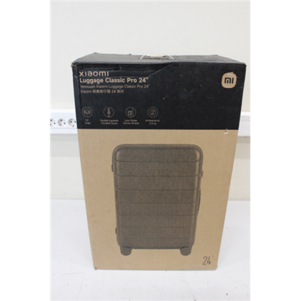 SALE OUT. Xiaomi Luggage Classic Pro 24 (Grey) , Xiaomi DAMAGED PACKAGING, USED AS DEMO