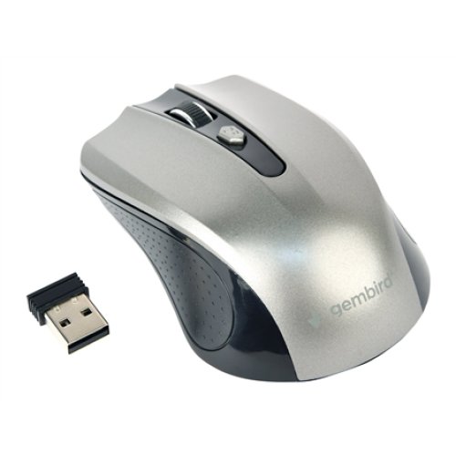 Gembird , Mouse , MUSW-4B-04-BG , Standard , Wireless , Black/ Space Grey