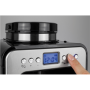 Caso , Design Compact Coffee Maker with Grinder , Pump pressure Not applicable bar , Manual , 600 W , Black/Stainless steel
