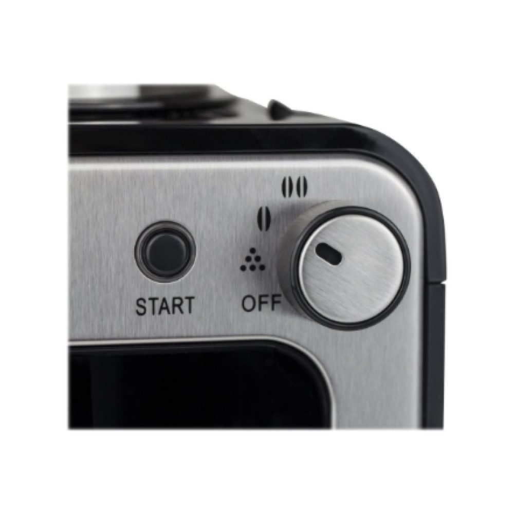 Caso , Design Compact Coffee Maker with Grinder , Pump pressure Not applicable bar , Manual , 600 W , Black/Stainless steel