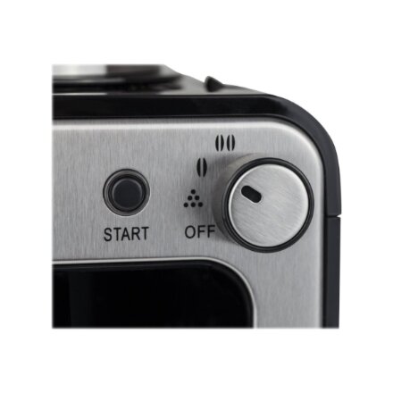 Caso , Design Compact Coffee Maker with Grinder , Pump pressure Not applicable bar , 600 W , Manual , Black/Stainless steel