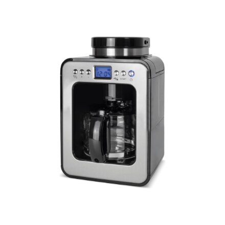Caso , Design Compact Coffee Maker with Grinder , Pump pressure Not applicable bar , 600 W , Manual , Black/Stainless steel