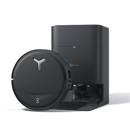 Ecovacs Robotic Vacuum Cleaner , DEEBOT T80S OMNI BLACK , Wet&Dry , 6400 mAh , 24800 Pa , Black