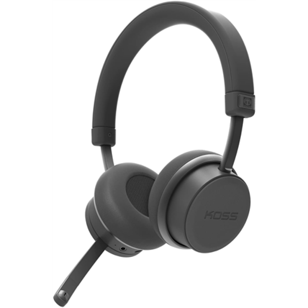 Koss Communication Headsets , CS340BT QZ , Bluetooth , Over-ear , Microphone , Noise canceling , Wireless , Black