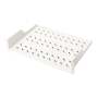 Digitus , Fixed Shelf for Racks , DN-97610 , White , Perfect for storage of components which are not 483 mm (19”) suitable; Slim design which takes space of 2 height units; Easy and quick to mount or dismount; Load capacity: 25 kg; Dimensions: 88 x 482 x 