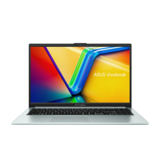 Asus , Vivobook Go 15 OLED E1504FA-L1253W , Green Grey , 15.6 , OLED , FHD , Glossy , AMD Ryzen 5 , 7520U , 8 GB , LPDDR5 on board , SSD 512 GB , AMD Radeon Graphics , GB , Windows 11 Home in S Mode , 802.11ax , Bluetooth version 5.0 , Keyboard language N